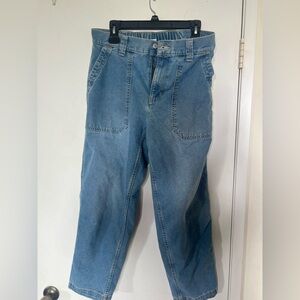 Old Navy Relaxed Fit Light Blue Jeans